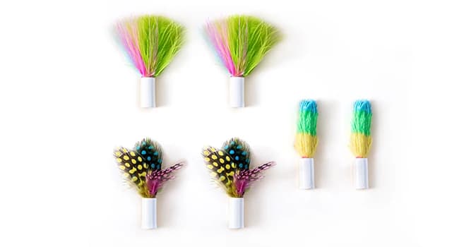 Cat Toys 3in1 Automatic Interactive Kitten Toy — Fluttering Butterfly — Butterfly and Shooting Feather Refills Available