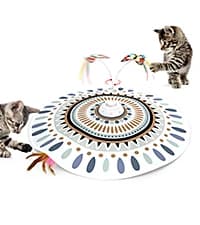 Cat Toys 3in1 Automatic Interactive Kitten Toy — Fluttering Butterfly — collection imagery