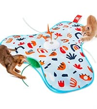 Cat Toys 3in1 Automatic Interactive Kitten Toy — Fluttering Butterfly — collection imagery