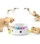 Cat Toys 3in1 Automatic Interactive Kitten Toy — Fluttering Butterfly — collection imagery