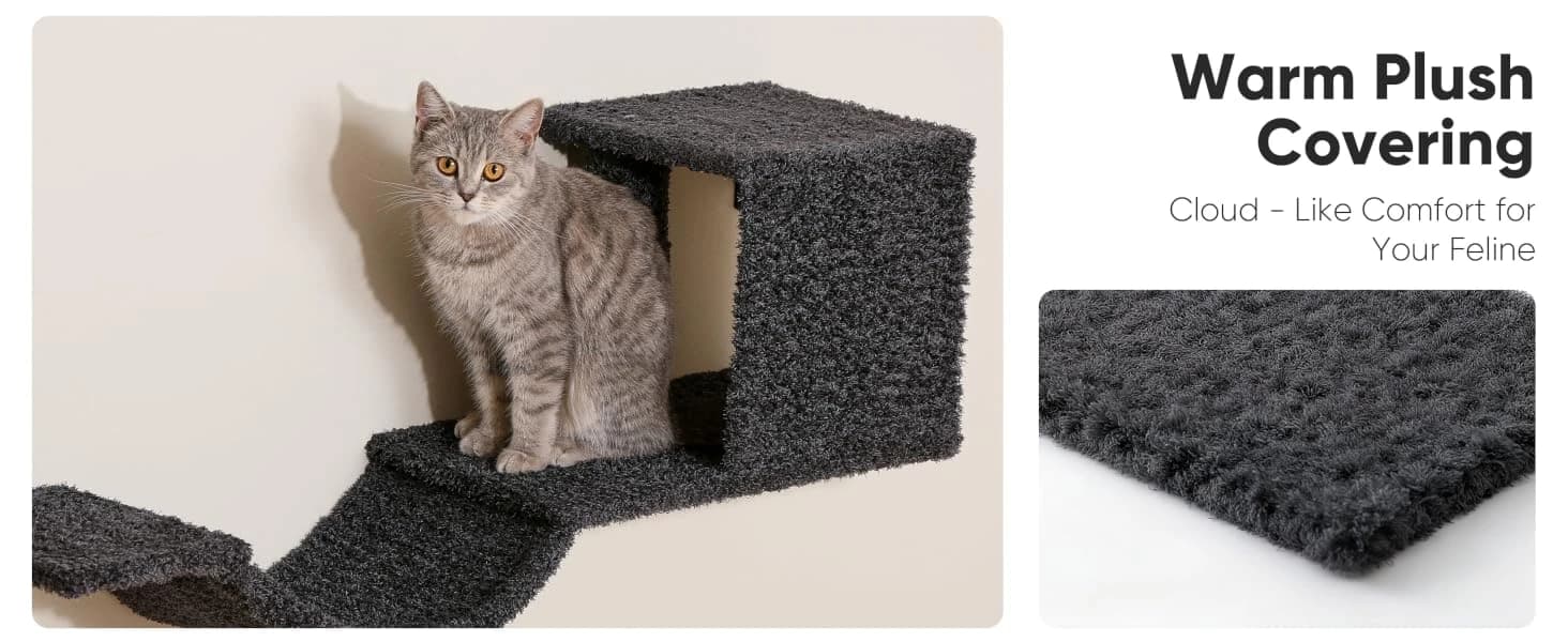 Cat Wall Shelves — 4 in 1 Set — product details