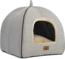 Cat Bed for Indoor Cats - Cat Cave Beds Cat House Cat Tent with Washable and Removable Cushioned Pillow