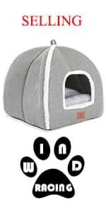 Cat Bed for Indoor Cats - Cat Cave Beds Cat House Cat Tent with Washable and Removable Cushioned Pillow — product details