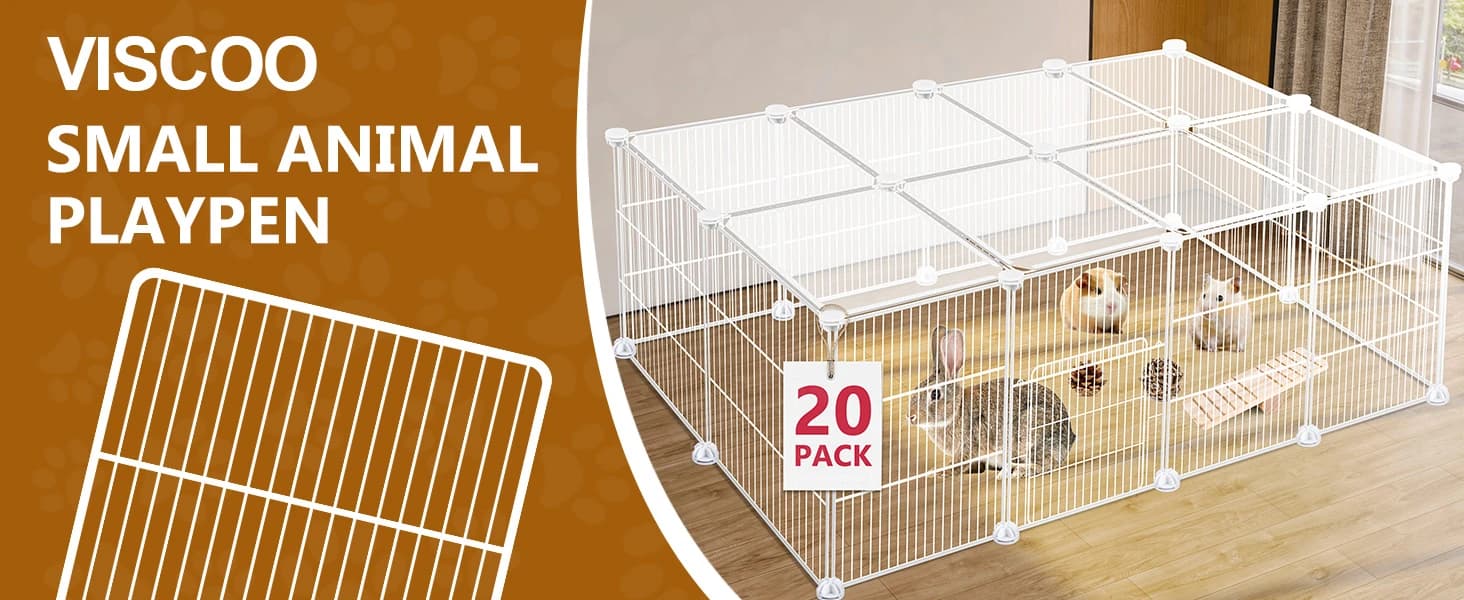 20 Panels Small Animal Playpen — Pet Playpen — product details