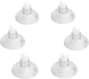 Aquarium Suction Cup Clips for Standard 3/16" ID Airline Tubing Clear Air Hose Holder Clamp Accessories for