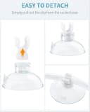 Aquarium Suction Cup Clips for Standard 3/16" ID Airline Tubing Clear Air Hose Holder Clamp Accessories for