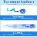 Interactive Cat Toy Ball - Automatic Interactive Cat Toys for Indoor Cats with 3 Tails — 2 Speeds Rechargeable