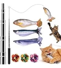 Interactive Cat Toy Ball - Automatic Interactive Cat Toys for Indoor Cats with 3 Tails — 2 Speeds Rechargeable — collection imagery