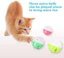Cat Toy Roller 3-Level Turntable Cat Toys with Six Colorful Balls