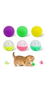Cat Toy Roller 3-Level Turntable Cat Toys with Six Colorful Balls — product details