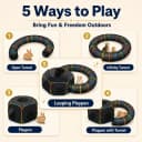 Portable Cat Enclosure - 2-in-1 Outdoor Catio with Tent and Tunnel