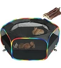 Portable Cat Enclosure - 2-in-1 Outdoor Catio with Tent and Tunnel — collection imagery