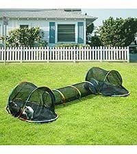 Portable Cat Enclosure - 2-in-1 Outdoor Catio with Tent and Tunnel — collection imagery