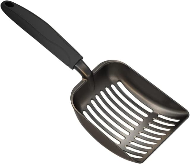 Cat Litter Scoop — Non-Stick Plated Aluminum Alloy Sifter