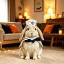 Pet Sailor Costume for Cats Small Dogs Rabbits