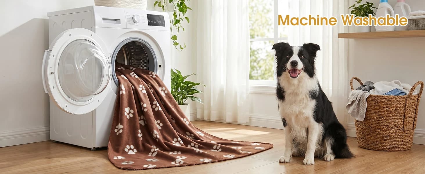 Dog Blankets — 6 Pack Fleece Pet Blankets — product details