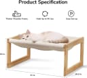 Large Cat Hammock — Raised Dog Bed for Outdoor and Indoor