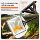 Aquarium Clean Tool — 6 in 1 Fish Tank Cleaning Kit Algae Scraper Scrubber Pad Adjustable Long Handle Fish Tank