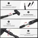 Aquarium Clean Tool — 6 in 1 Fish Tank Cleaning Kit Algae Scraper Scrubber Pad Adjustable Long Handle Fish Tank