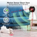 Cat Toys [2025 Newly Upgraded] Real Random Trajectory Rechargeable Motion Activated Cat Laser Toy Automatic
