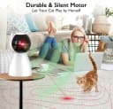 Cat Toys [2025 Newly Upgraded] Real Random Trajectory Rechargeable Motion Activated Cat Laser Toy Automatic