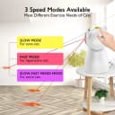 Cat Toys [2025 Newly Upgraded] Real Random Trajectory Rechargeable Motion Activated Cat Laser Toy Automatic