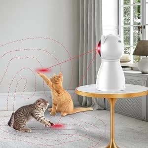 Cat Toys [2025 Newly Upgraded] Real Random Trajectory Rechargeable Motion Activated Cat Laser Toy Automatic — collection imagery