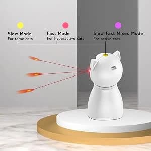 Cat Toys [2025 Newly Upgraded] Real Random Trajectory Rechargeable Motion Activated Cat Laser Toy Automatic — collection imagery