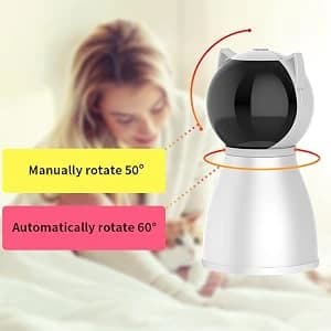 Cat Toys [2025 Newly Upgraded] Real Random Trajectory Rechargeable Motion Activated Cat Laser Toy Automatic — collection imagery