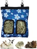 Guinea Pig Hay Feeder — Hanging Rabbit Hay Feeder Bag.