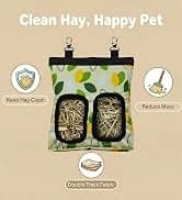 Guinea Pig Hay Feeder — Hanging Rabbit Hay Feeder Bag. — collection imagery