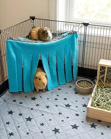 Guinea Pig Hay Feeder — Hanging Rabbit Hay Feeder Bag. — collection imagery