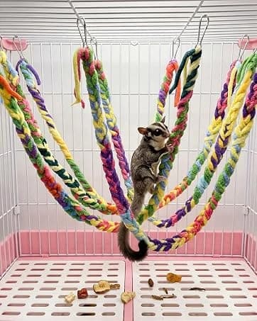 Guinea Pig Hay Feeder — Hanging Rabbit Hay Feeder Bag. — collection imagery