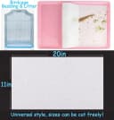 100PCS Bird Cage Liner Papers — Disposable Cage Paper Liners Precut Absorbent Cushion Pad Mat Accessories for