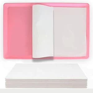100PCS Bird Cage Liner Papers — Disposable Cage Paper Liners Precut Absorbent Cushion Pad Mat Accessories for — collection imagery