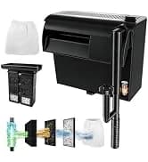 Large Hang on Back Aquarium Filter w/ U-V — 13-Stage for 20-75 Gal Fish Tank — collection imagery