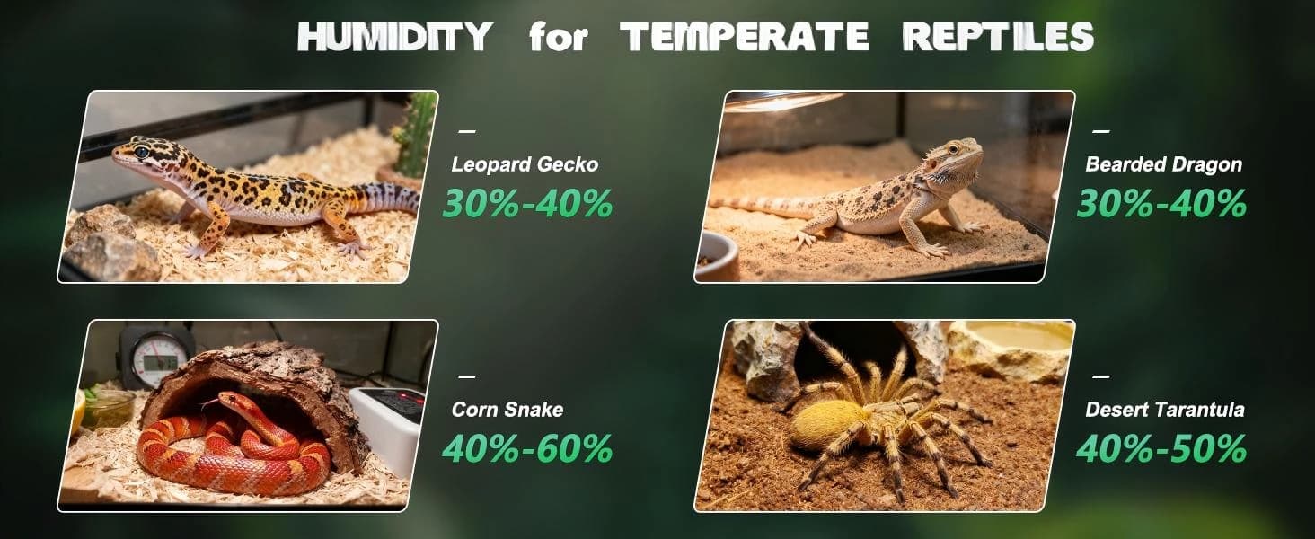 Reptile Fogger Humidifier — Automatic Humidifiers for Reptiles Tank — product details