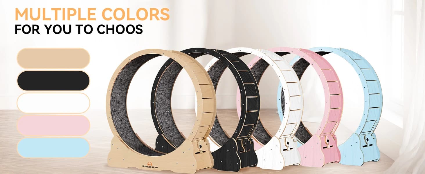 Cat Exercise Wheel for Indoor Cats — 46 Inch — collection imagery
