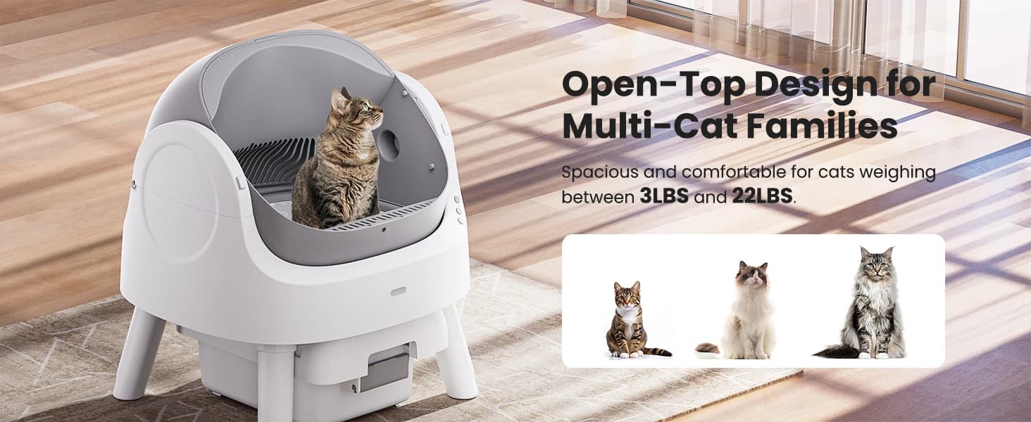 Self Cleaning Cat Litter Box — product details