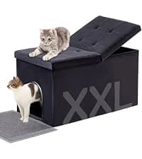 Cat Litter Box Enclosure Furniture Odor Control — Extra Large — collection imagery