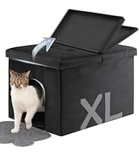 Cat Litter Box Enclosure Furniture Odor Control — Extra Large — collection imagery