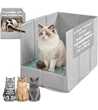 Cat Litter Box Enclosure Furniture Odor Control — Extra Large — collection imagery