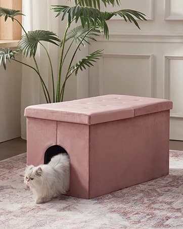 Cat Litter Box Enclosure Furniture Odor Control — Extra Large — collection imagery
