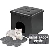 Cat Litter Box Enclosure Furniture Odor Control — Extra Large — collection imagery