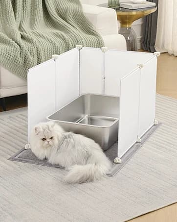 Cat Litter Box Enclosure Furniture Odor Control — Extra Large — collection imagery