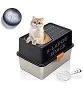 Cat Litter Box Enclosure Furniture Odor Control — Extra Large — collection imagery