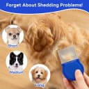 4-Pack Flea Comb for Dogs and Cats Stainless Steel Pet Grooming Comb Set