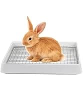 Rabbit Litter Box – Training Potty Tray for Guinea Pig and Small Pets · Spacious Grid Pan with Low Entrance — collection imagery