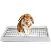 Rabbit Litter Box – Training Potty Tray for Guinea Pig and Small Pets · Spacious Grid Pan with Low Entrance — collection imagery