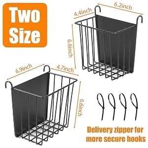 2PCS Rabbit Hay Feeder Guinea Pig Hay Feeder with Heavy-Duty Metal Frame Rabbit Hay Holder for Cage - Bunny Hay — Easy to install